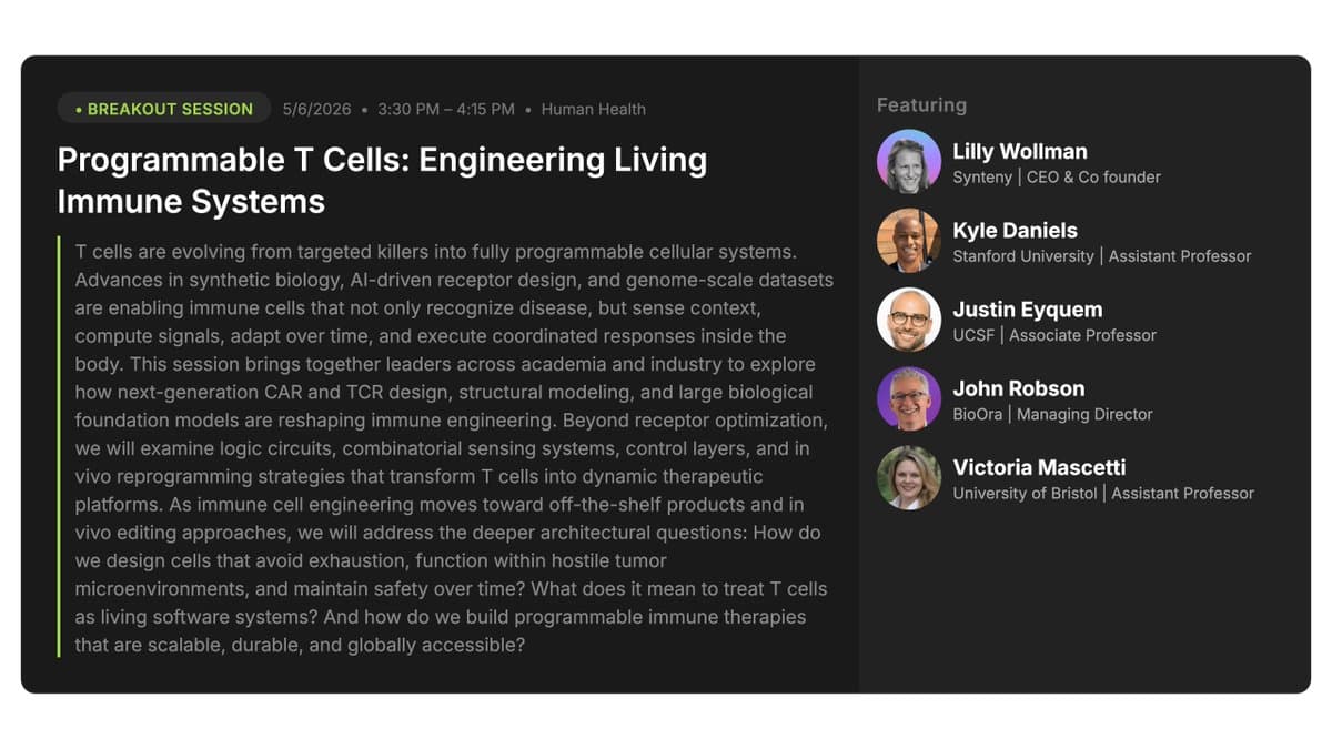 Beyond CAR T: Programmable Immune Cells Shaping Future Therapies