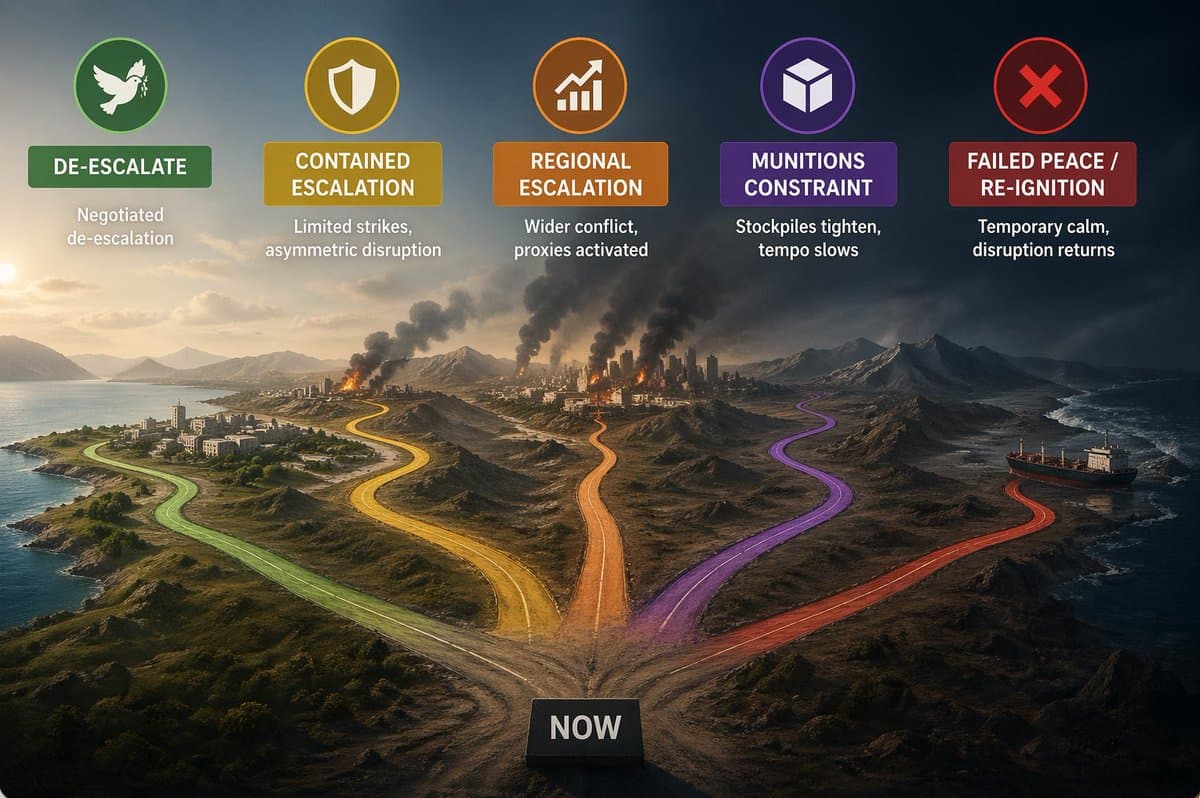 Markets Expect Peace, Yet Escalation Threatens Energy Crisis