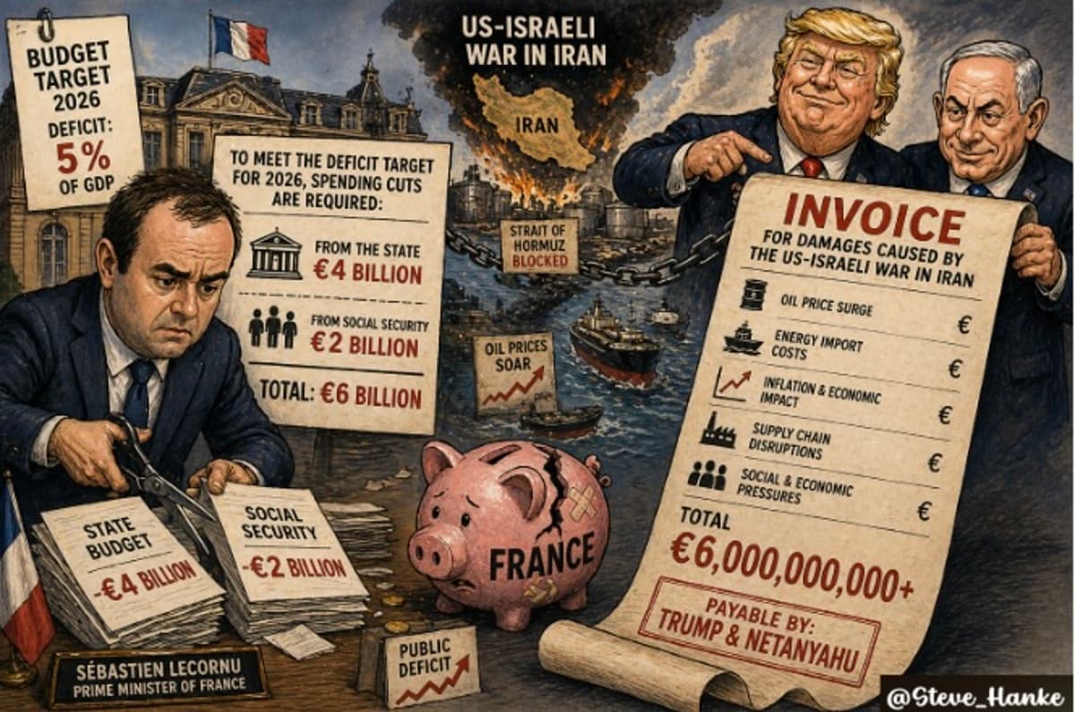 France Faces €6 Billion Cost From US‑Israeli Iran War