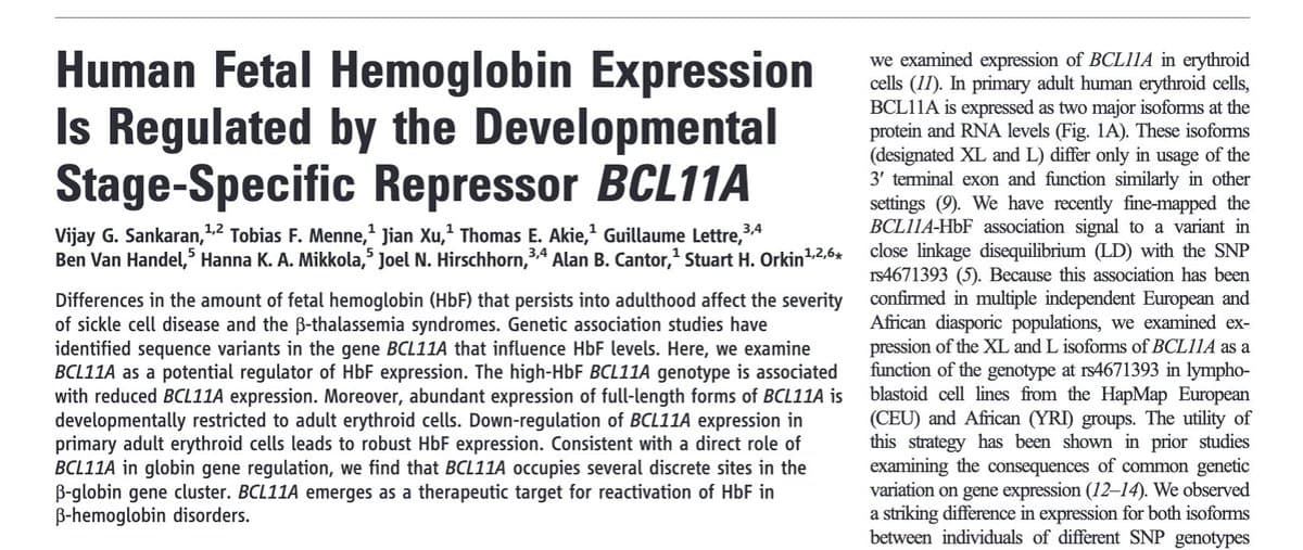 Scientists Save Billions; CRISPR Cures Sickle Cell