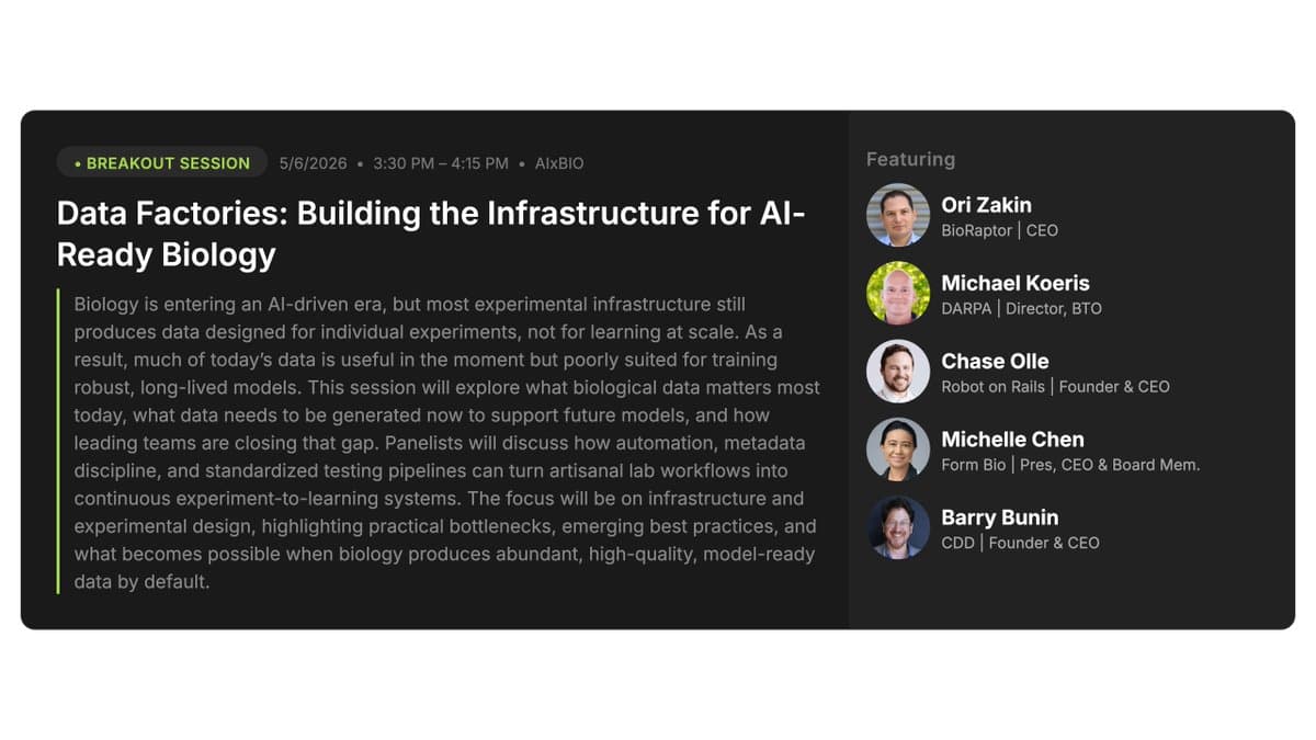 Biology’s Data Gap: Making Lab Results AI-Ready