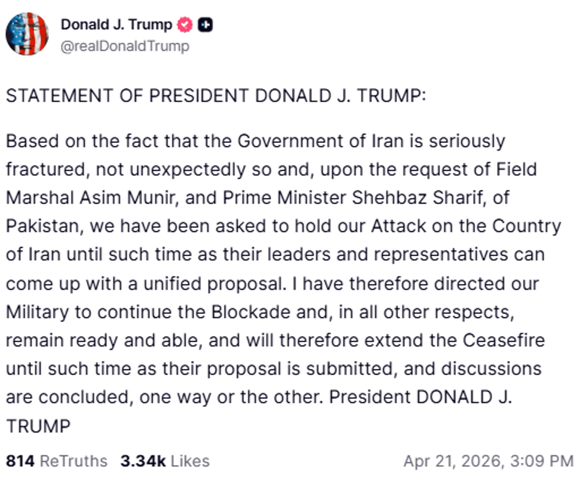 Blockade Persists: No War, No Peace, No Shipments