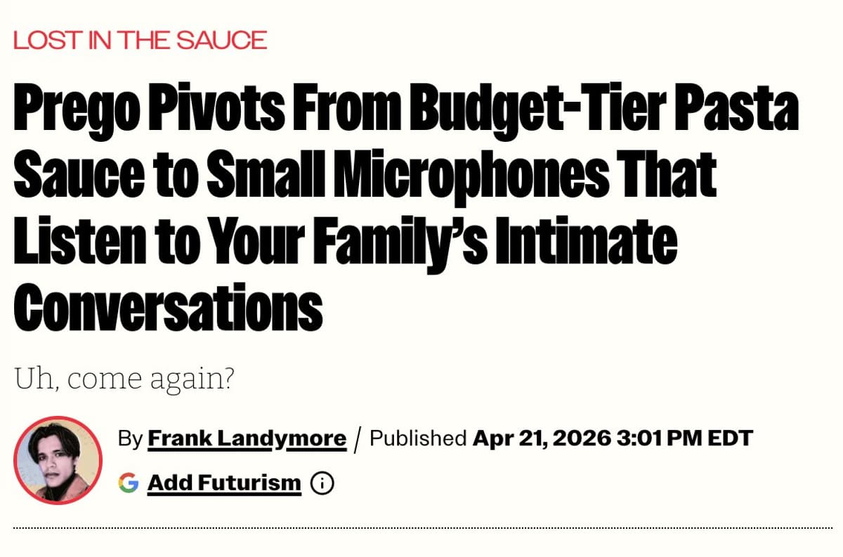 PREGO Teams with STORYCORPS on New Surveillance Device