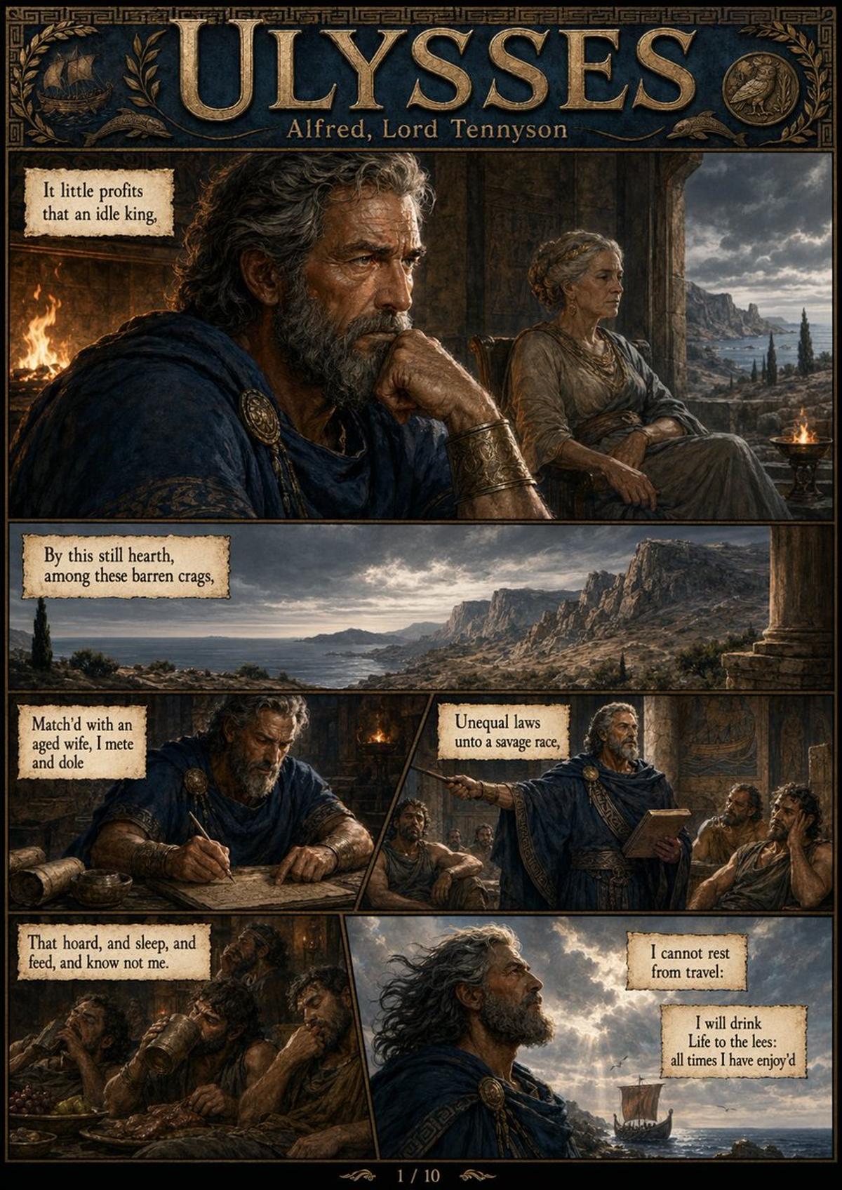 GPT-ImageGen-2 Converts Entire Ulysses Into Comic