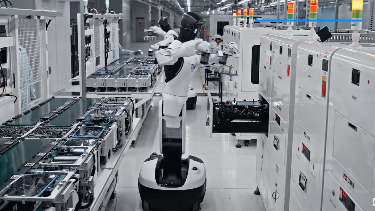 Embodied AI Humanoids Reach 310 Units/Hour in China