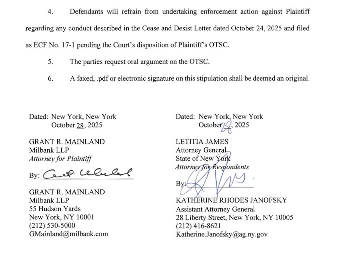 NY AG Holds Off Kalshi Lawsuit Pending Motion