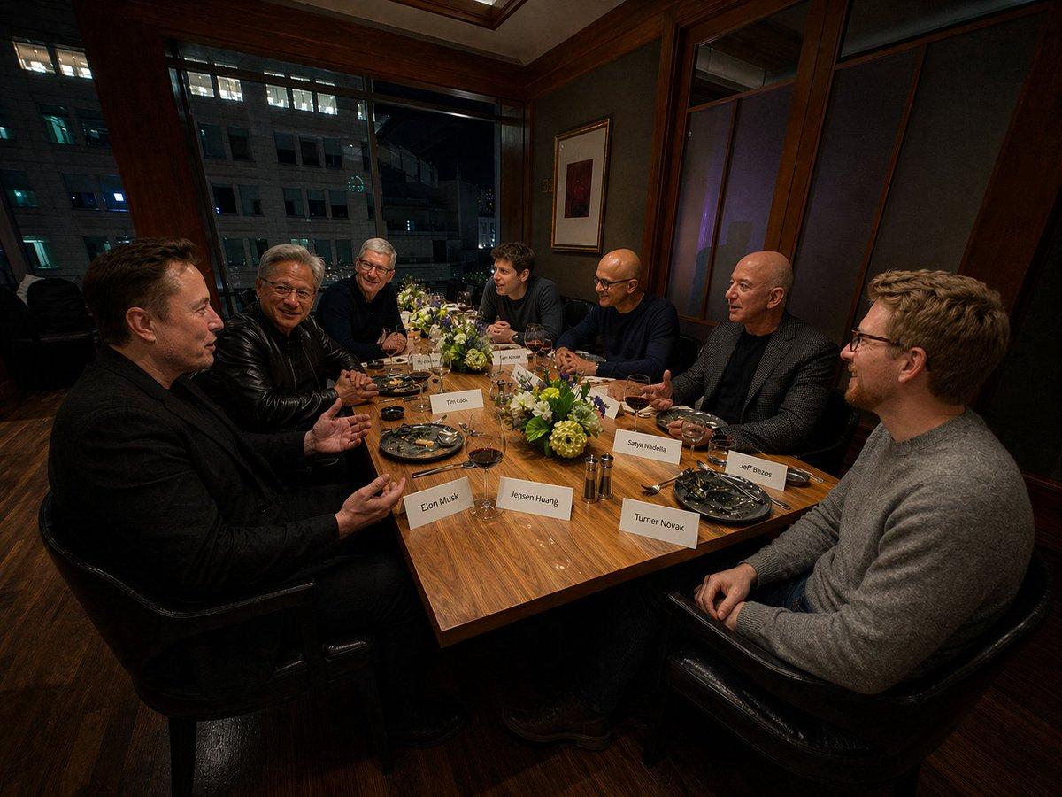 Founders' Dinner Sparks AI, Space Data Center Deals