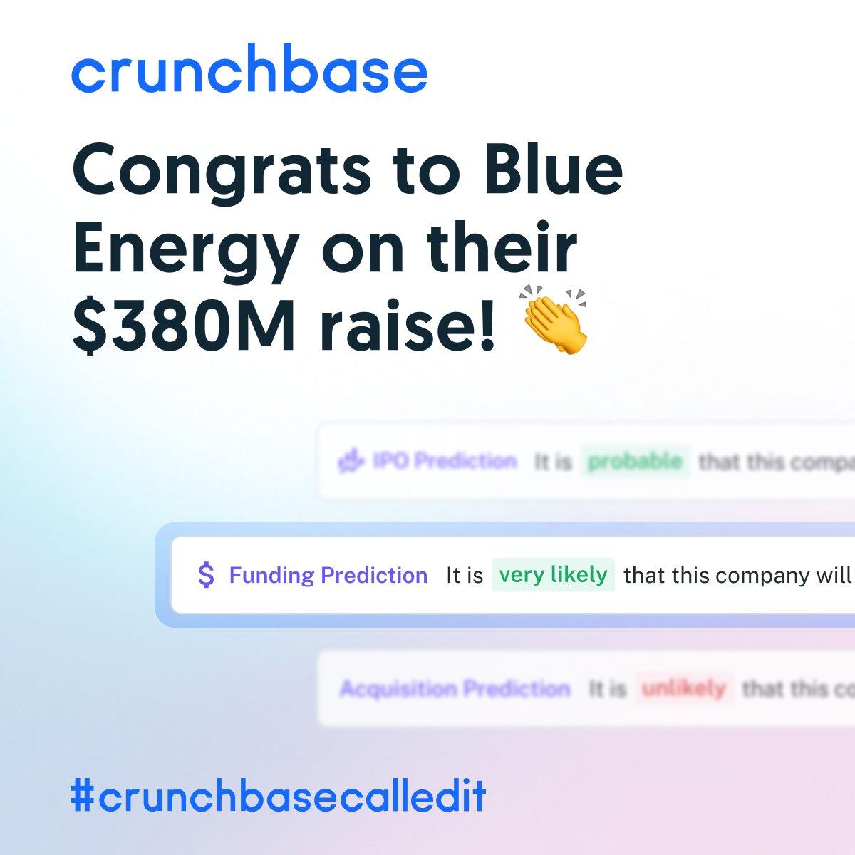 Predictive AI Nailed $380M Blue Energy Funding