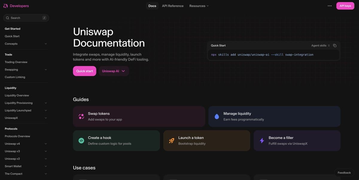 Uniswap Docs Receive Major Overhaul, Seeking Feedback