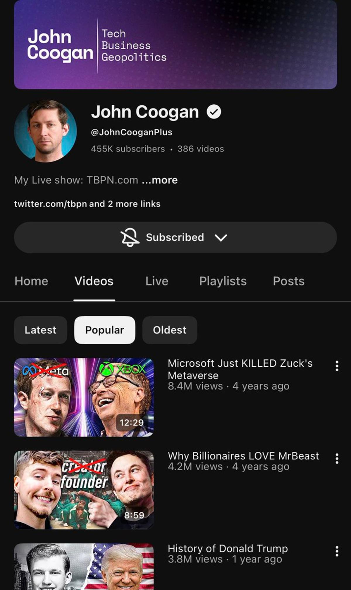 John Coogan Mastered Media, Grew YouTube to 450k Subscribers