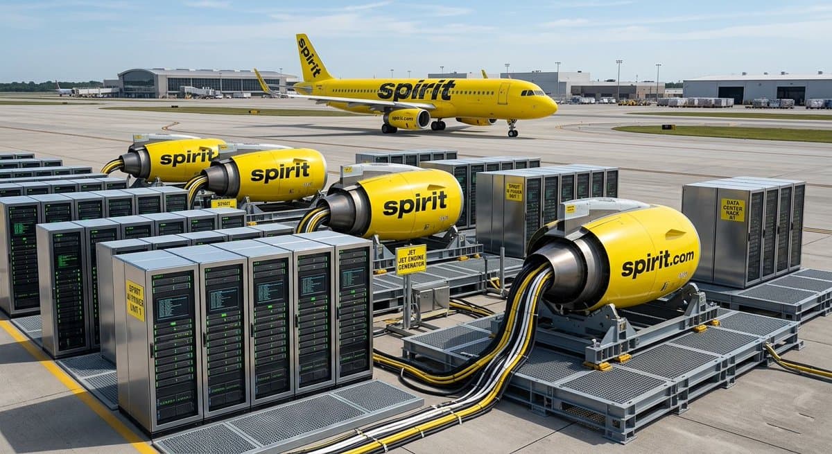 Spirit's Engine Fleet Could Power $50B AI Compute Venture