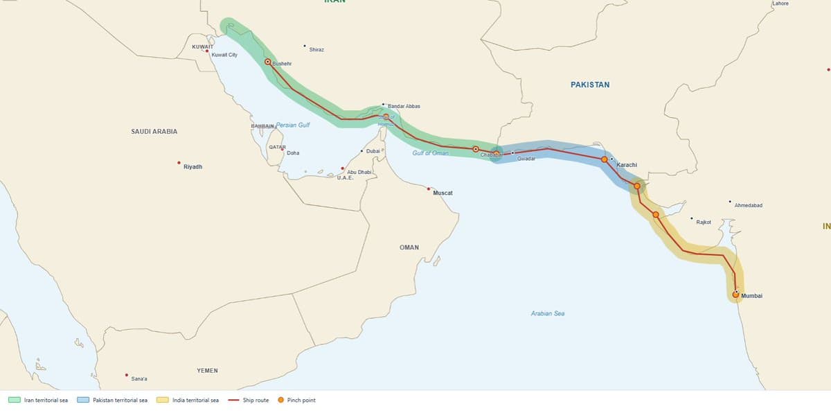 Ships Use Territorial Waters to Bypass US Blockade