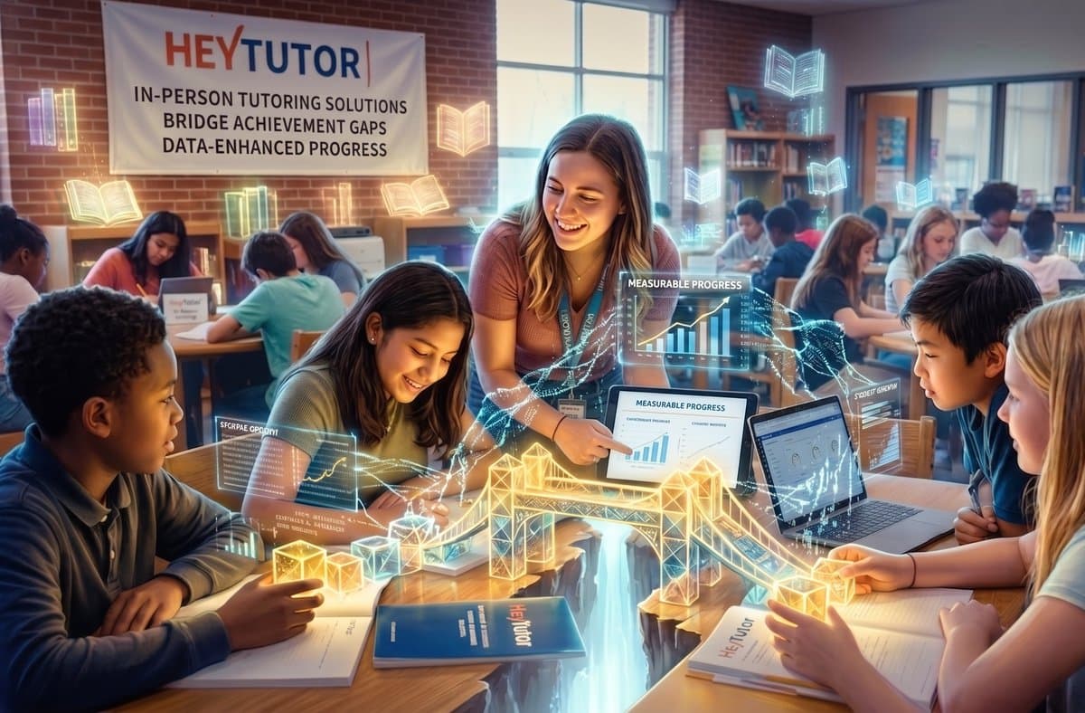 High‑Dosage In‑Person Tutoring Closes Schoolwide Achievement Gaps