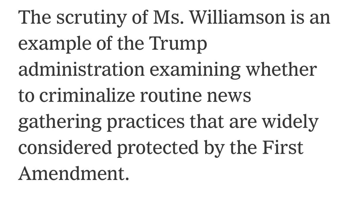 FBI Involved in First Amendment Press Violation