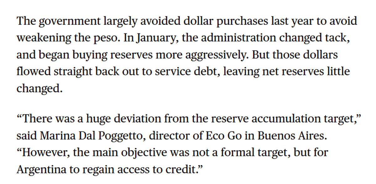 Bloomberg's Argentina Report Beats Bank Sales Pitch