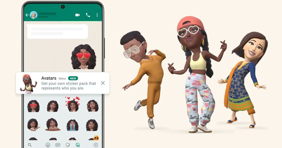 WhatsApp Ends New Avatar Creation, Keeps Existing Stickers