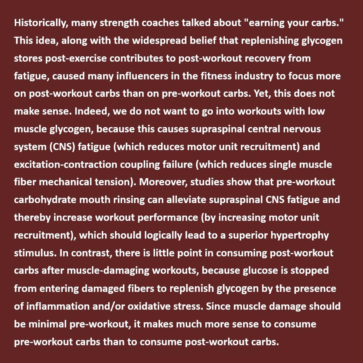 Pre‑Workout Carbs Boost Performance More Than Post‑Workout