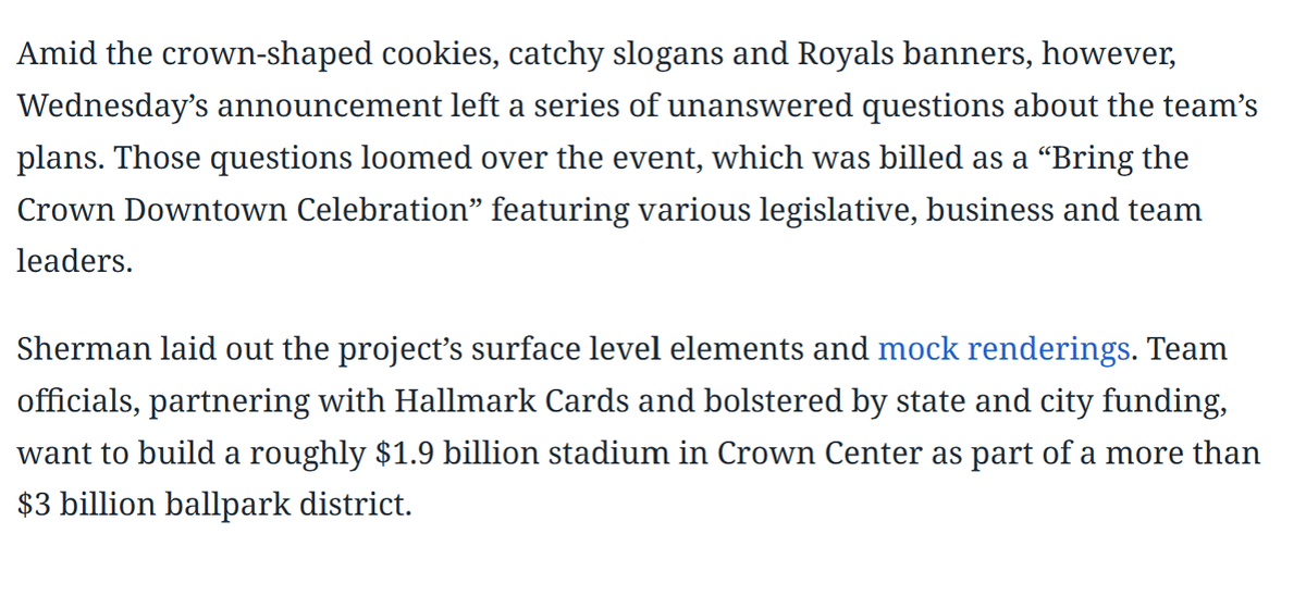 Stadium Announcement Revealed as Spectacle, Not Policy