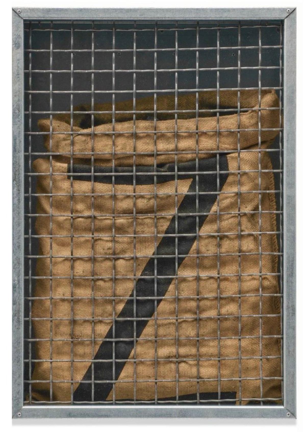 Kounellis’ Sensory “Sack with Z” Leads Phillips