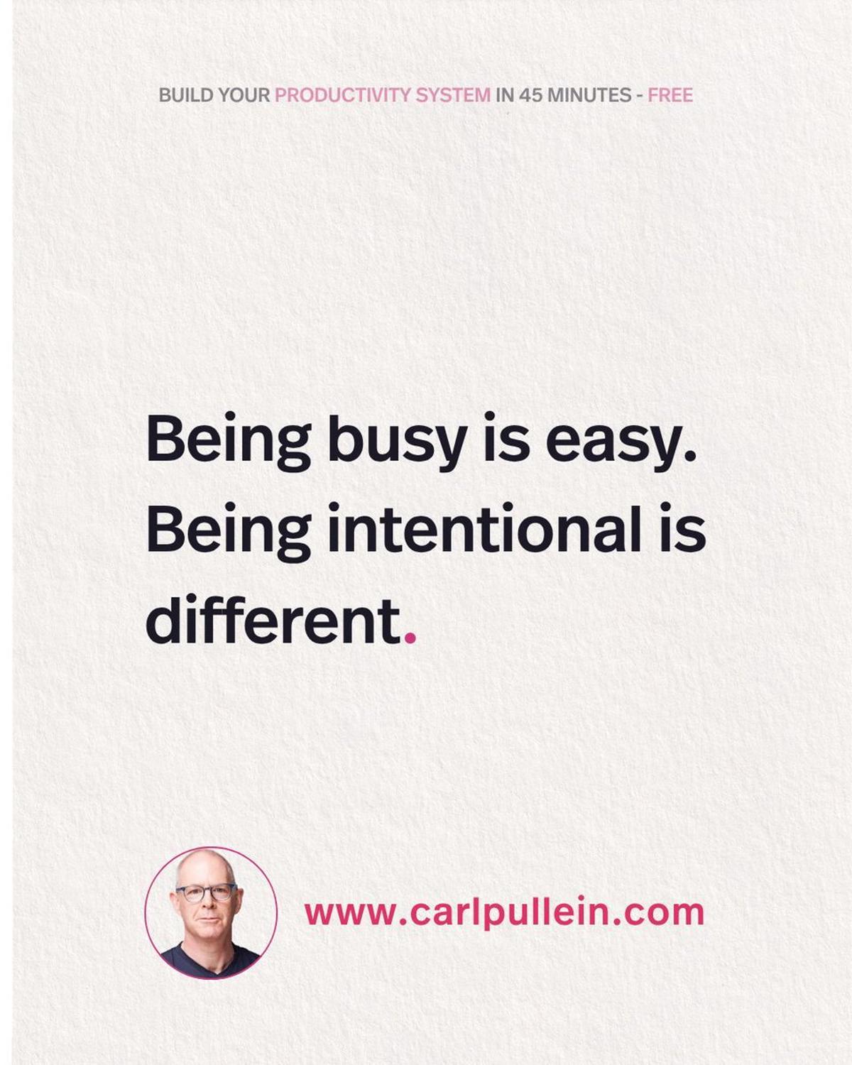 Clarity Beats Busyness: Focus on What Truly Matters