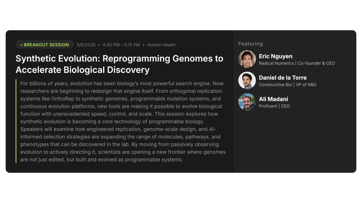 AI-Driven Synthetic Evolution Accelerates Biological Design