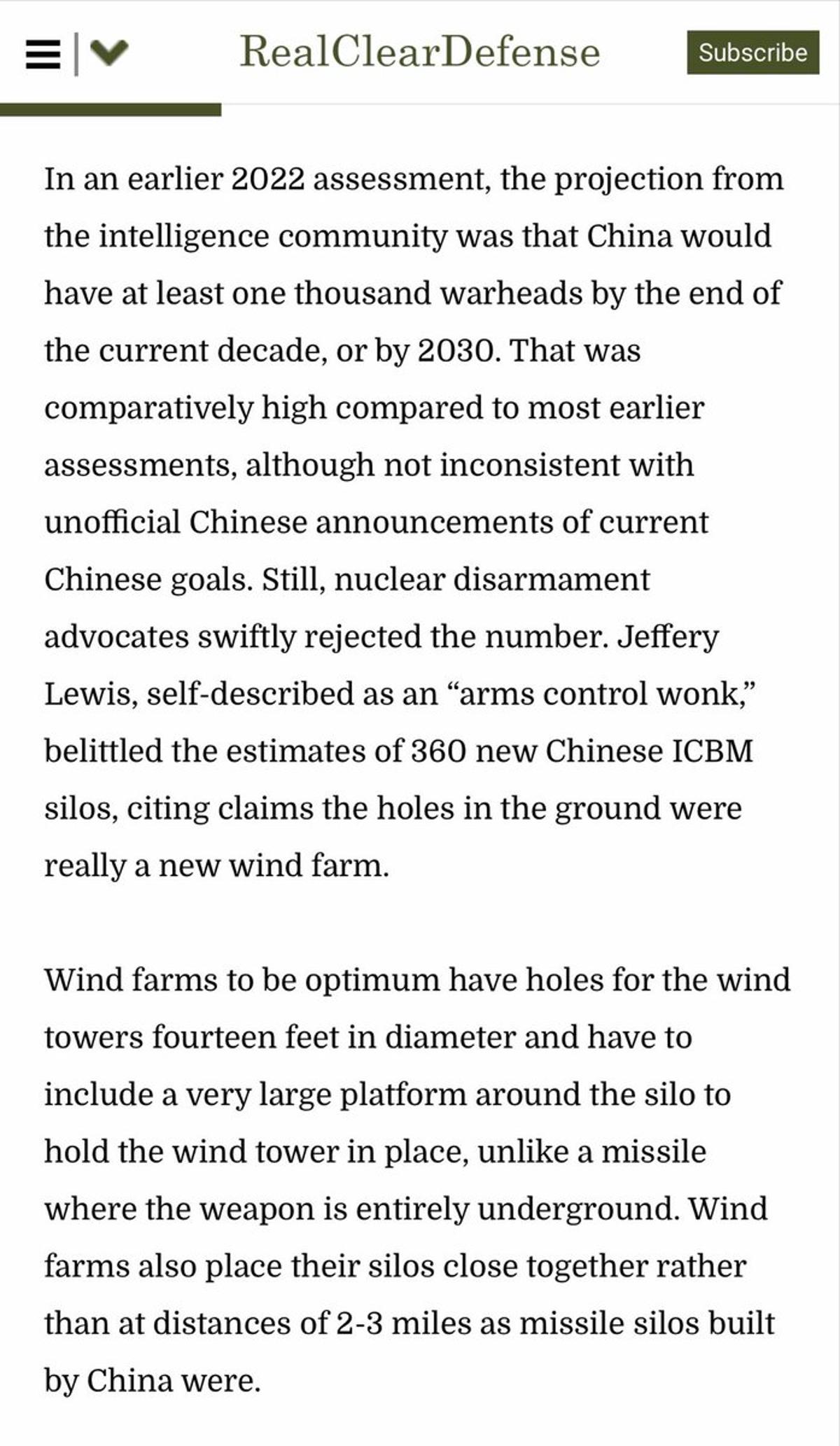 First 120 Chinese DF-31 Silos Discovered, Facts Confirmed