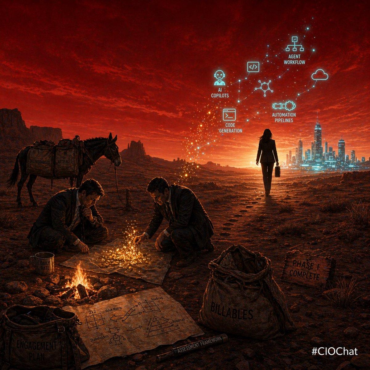 AI Disrupts Junior Consulting Layer, Redefining Delivery and Pricing