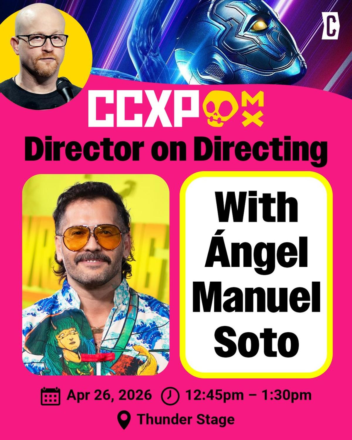 Director Angel Manuel Soto Hosts CCXP Mexico Panel