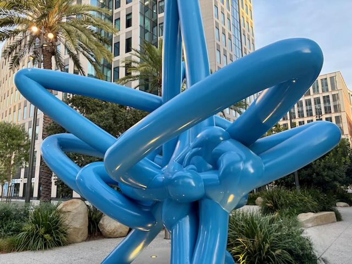 Crystal Ribbon Sculpture Mirrors