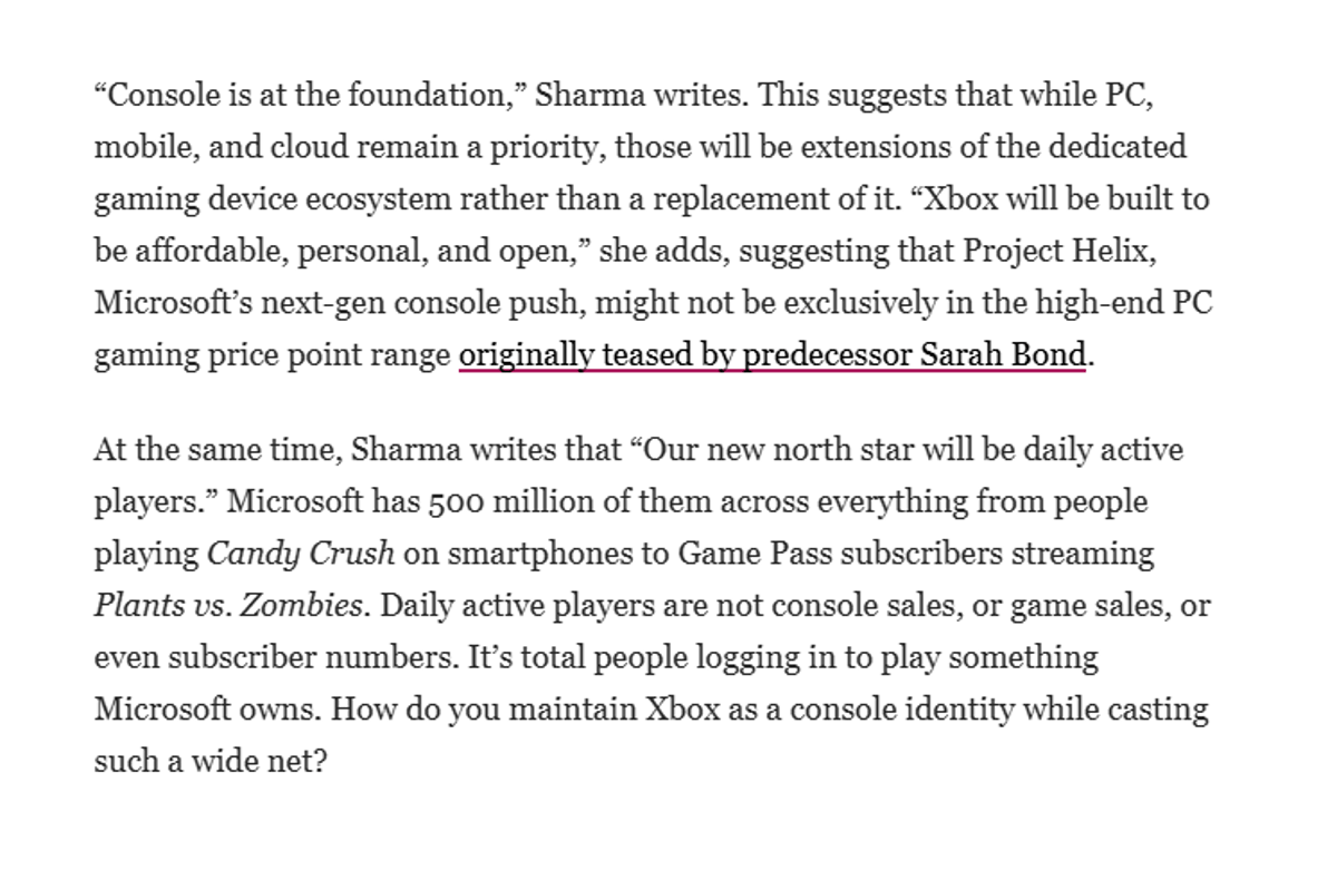 Xbox's New Vision Expands Strategy, Prioritization Remains Key