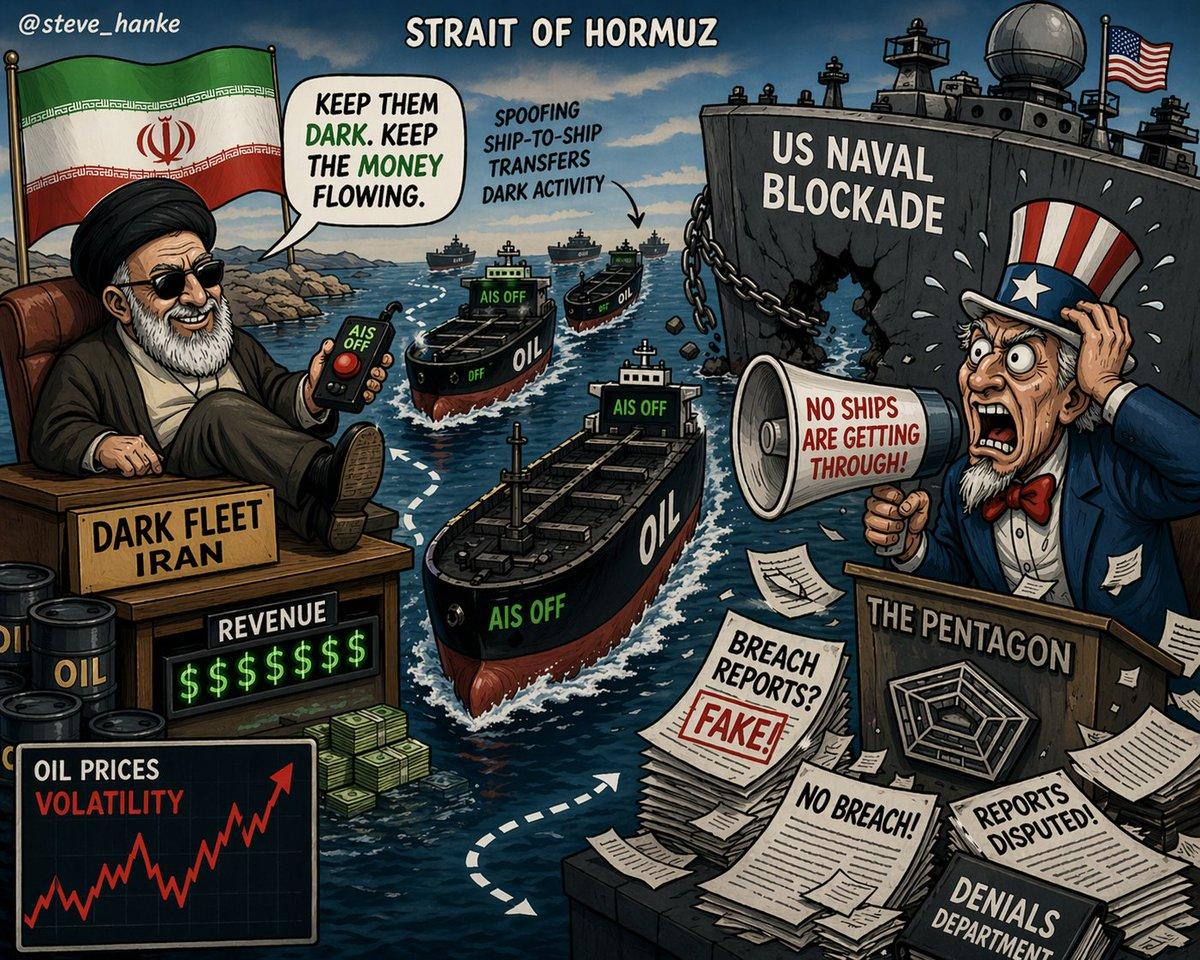 Iran's Hidden Tanker Fleet Keeps Oil Flowing Despite Pentagon Denial