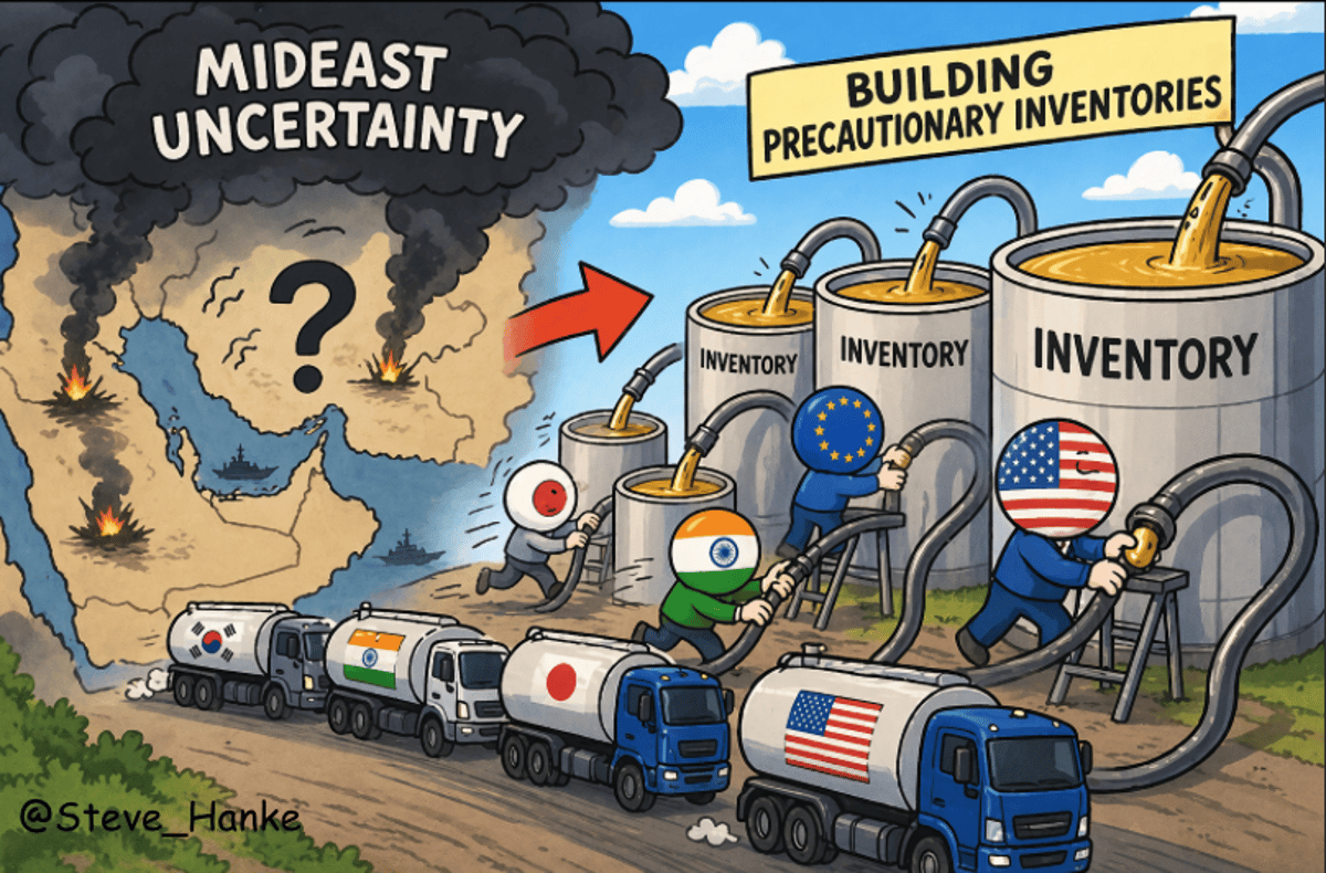 War Sparks Global Hoarding of Gulf Supply Chains