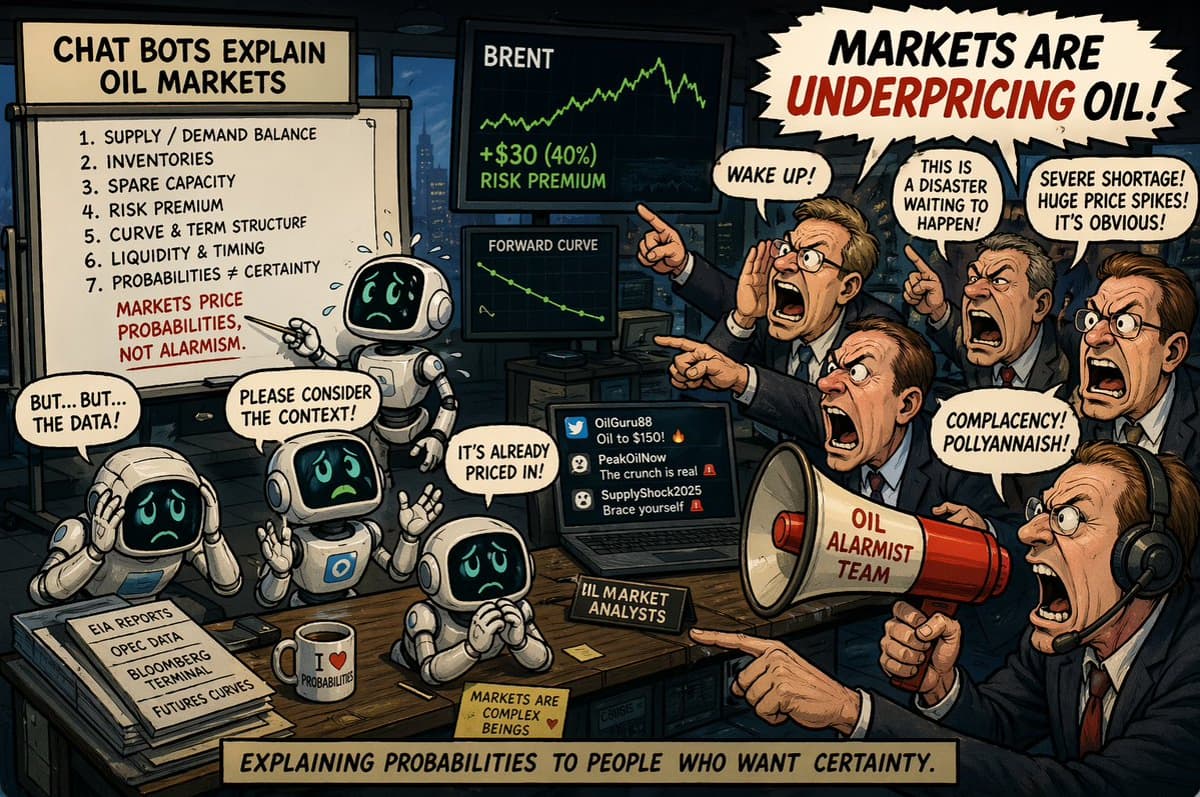 Analysts Misprice Oil Without Industry Experience