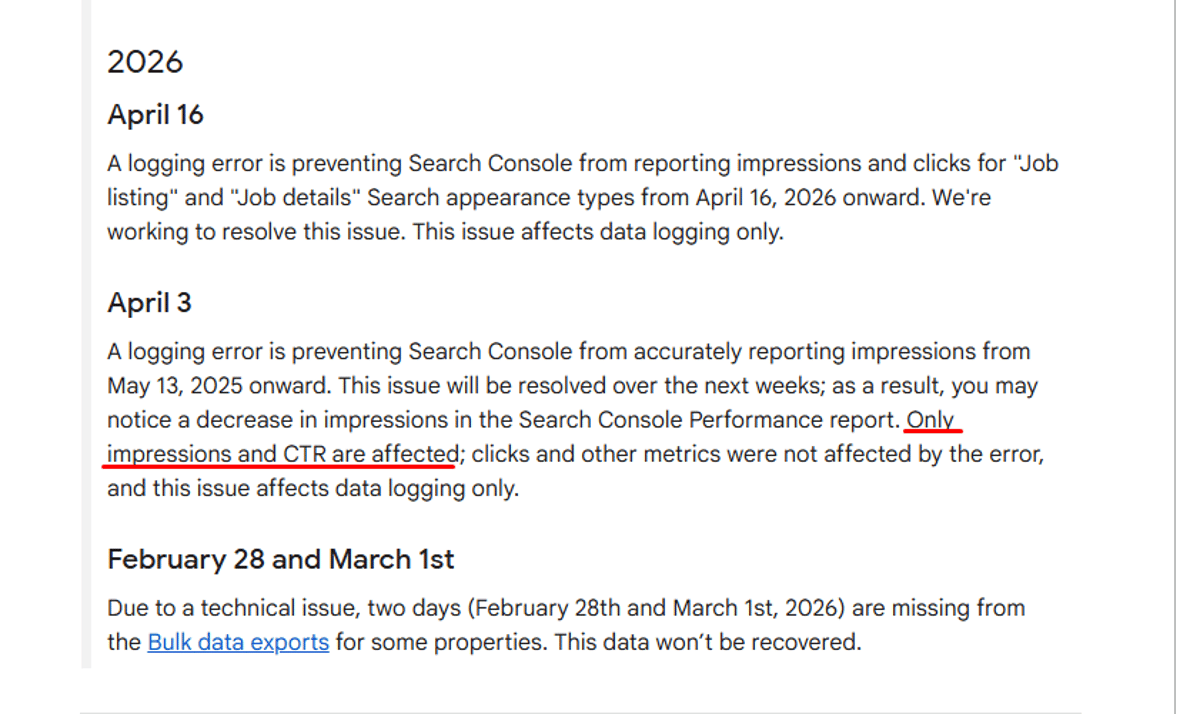 Google Admits Logging Error Also Skewed CTR