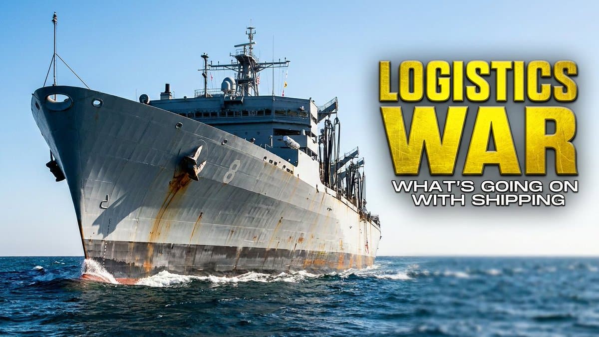 US Navy Logistics Struggle: Limited Sealift, Vulnerable Bases