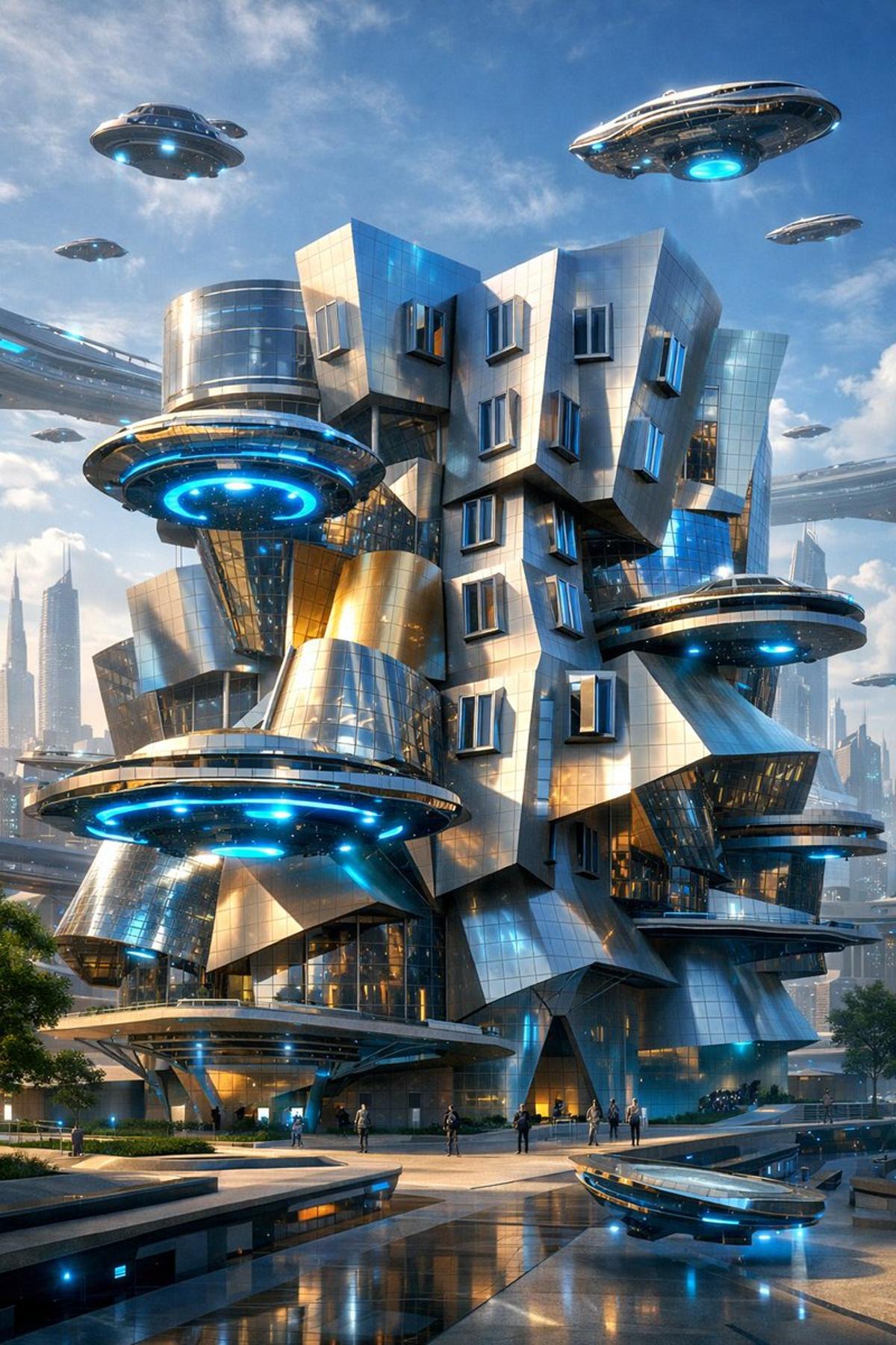 AI Imagines Stata Center's Futuristic 2500 Design