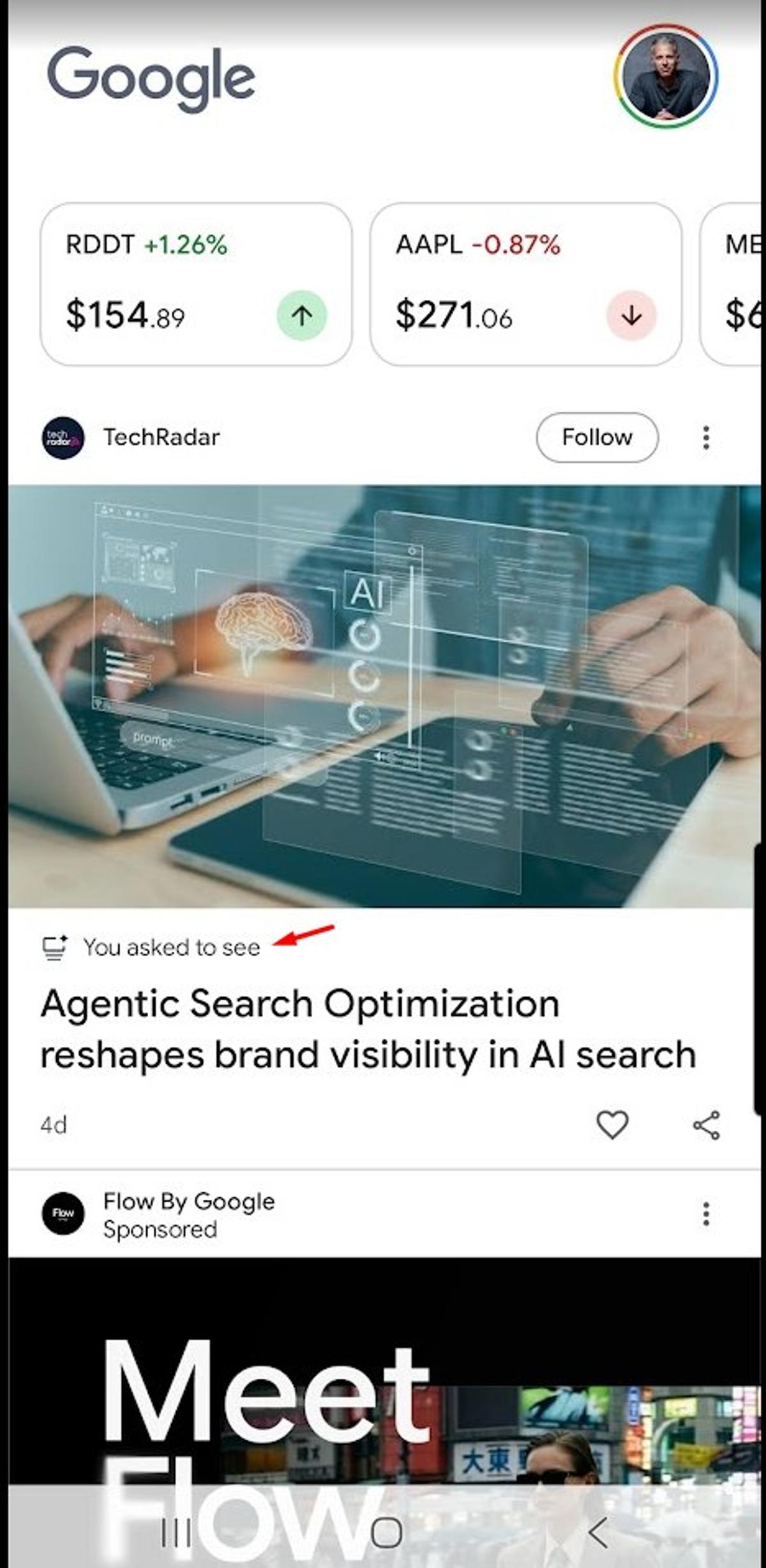 New “You Asked to See” Label Clarifies AI‑tailored Feed