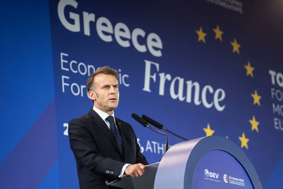 Macron Calls EU Debt Rollover Essential, Not Optional