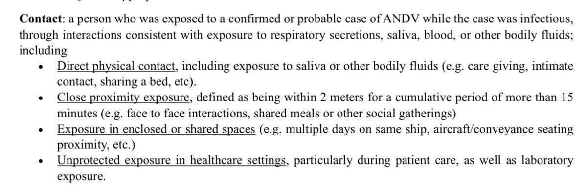 WHO Expands COVID Contact Definition to Shared Enclosed Spaces