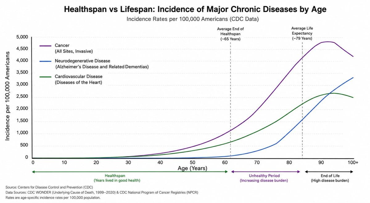 Longevity Hype Ignores Limited Healthspan Evidence