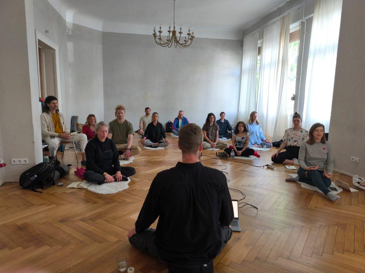 Teaching Breathwork with Mouth Tape at Berlin Event