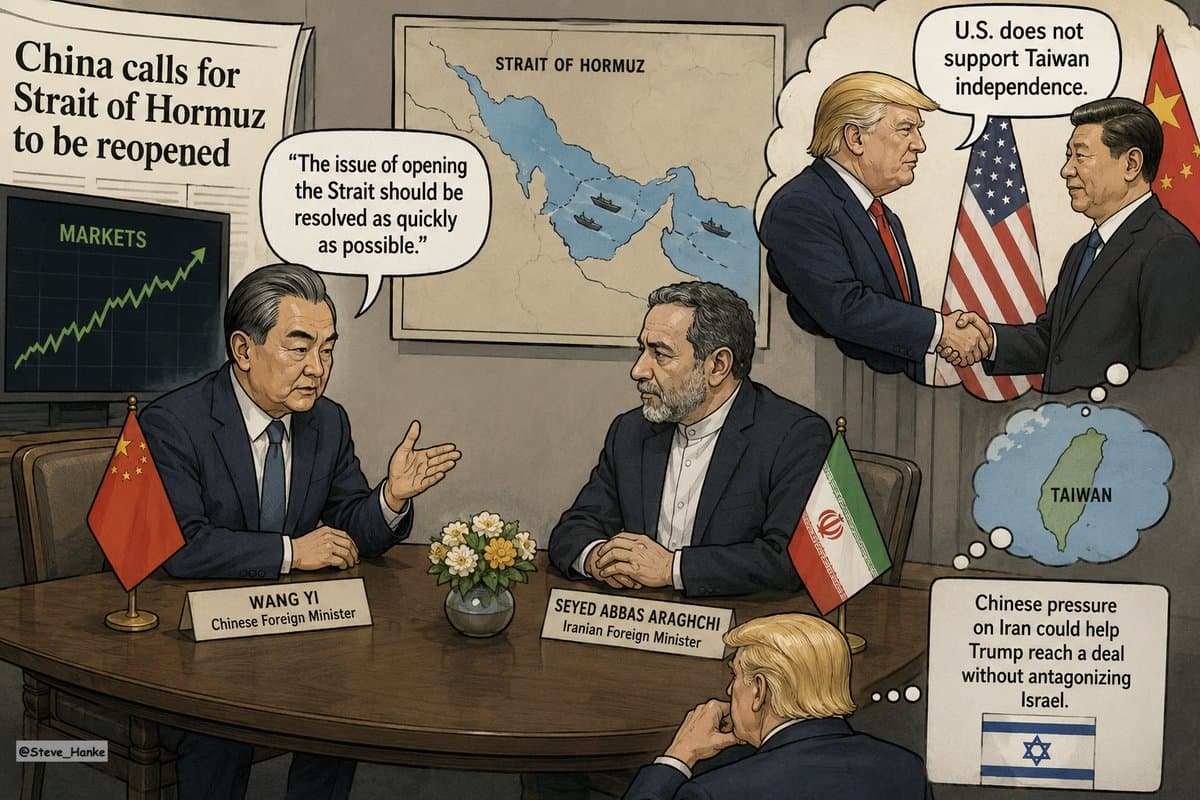 Trump Must Renounce Taiwan Support to Pressure Iran