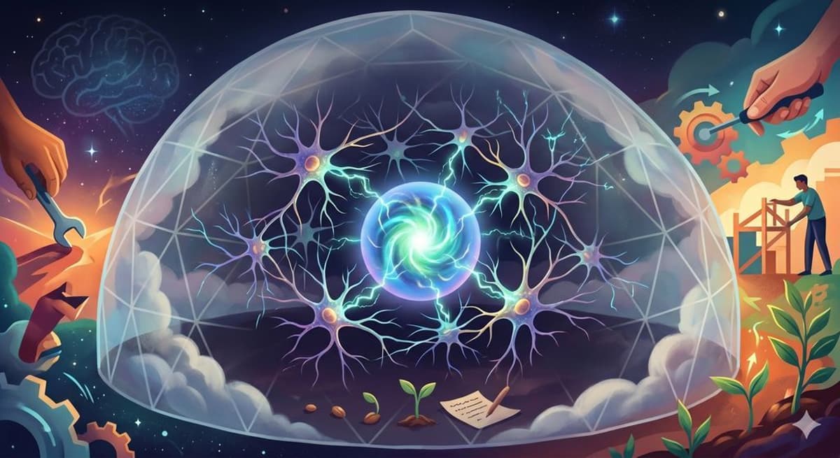 Ideas without Action Remain Trapped in Idle Neurons