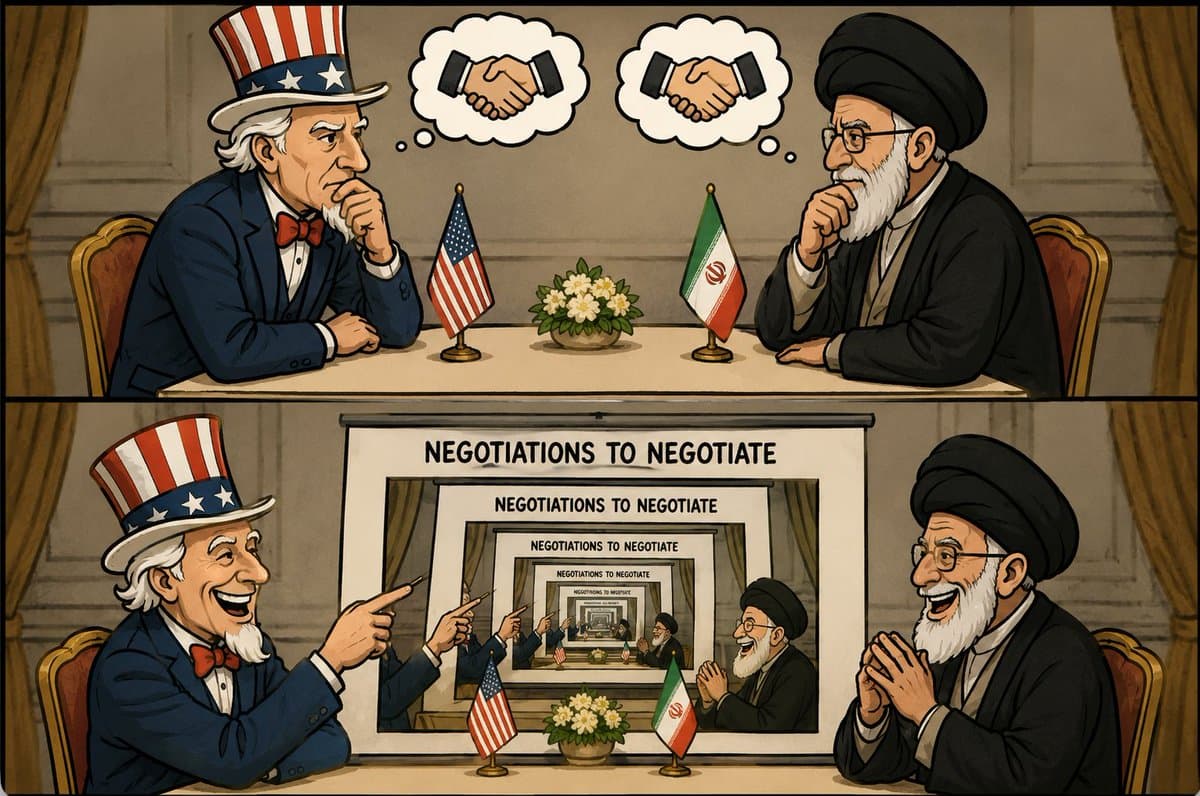 No Real US‑Iran Deal Imminent; It's Just Negotiation Talk