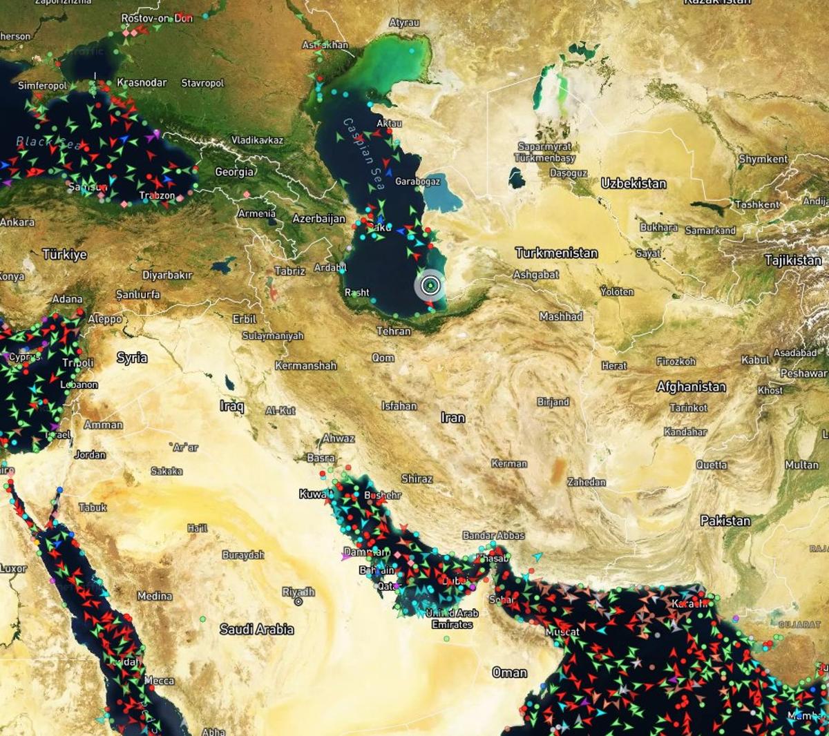 Iran's Limited Caspian Route Faces Israeli Strikes, Regional Dominance