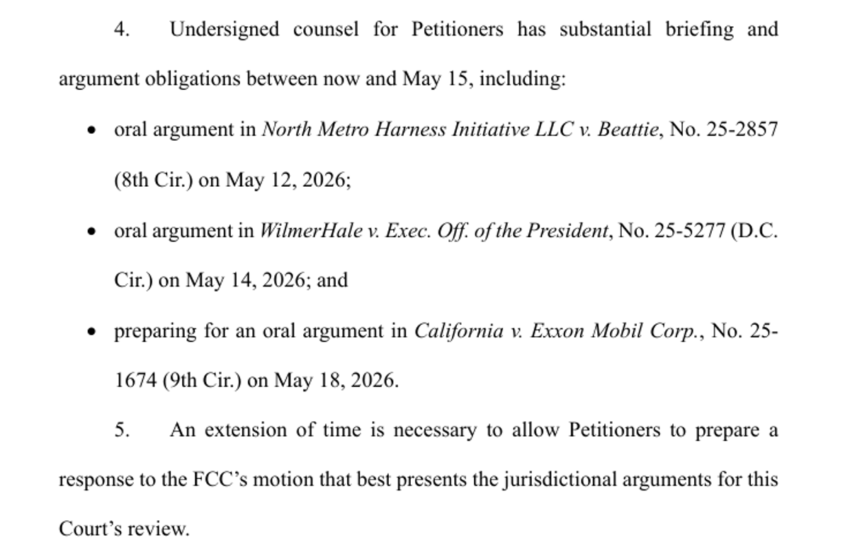 Judge Seeks Two‑week Extension Amid Packed Schedule