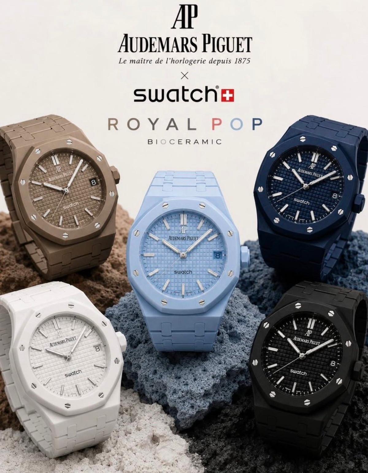 Teens Show Off $300 Audemars‑Piguet X Swatch Flex