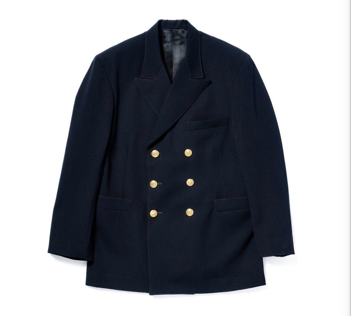 Real McCoys Nail Vintage Navy Gold Button Blazer