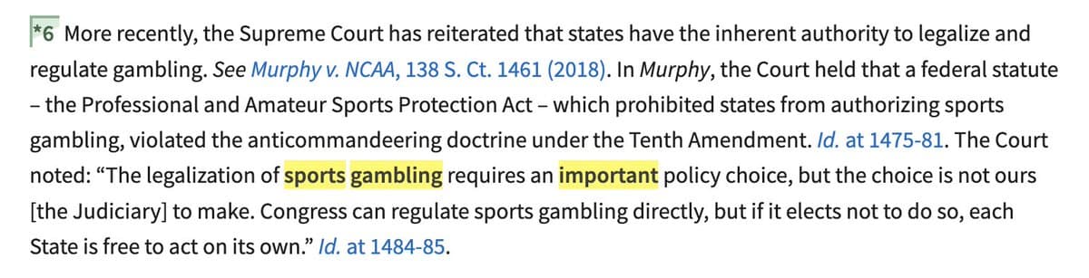 Michigan Leverages Prior Case to Defend Gambling Authority