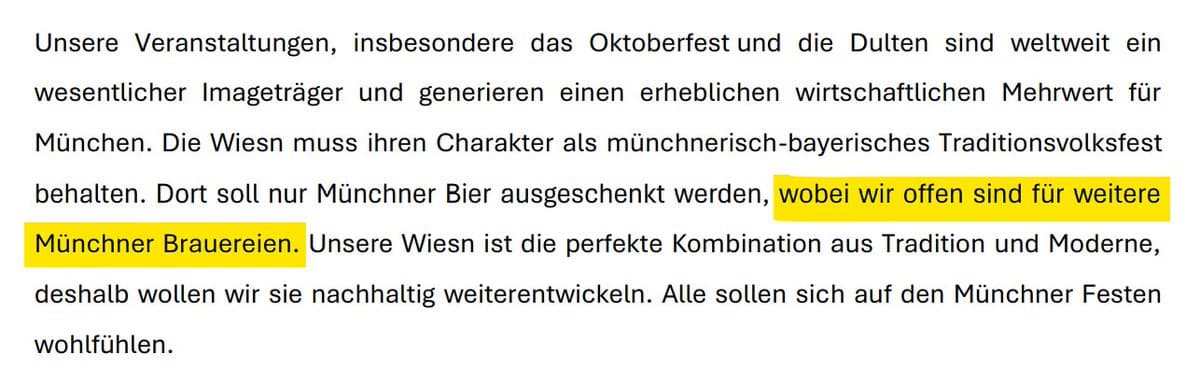 Munich Council Pushes Oktoberfest Tents Open to Local Brews